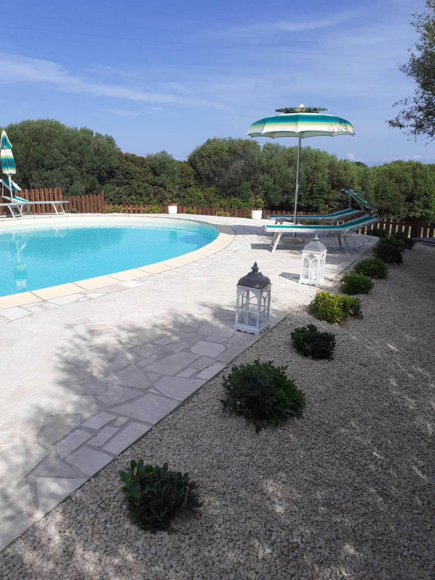 Agriturismo Gli Olivastri Appartamento Corbezzolo Con Piscina E Vista Mare,Climatizzatore,Wifi Aglientu Exterior photo
